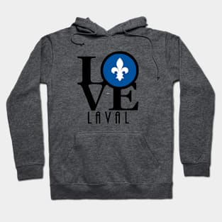 LOVE Laval Quebec Hoodie